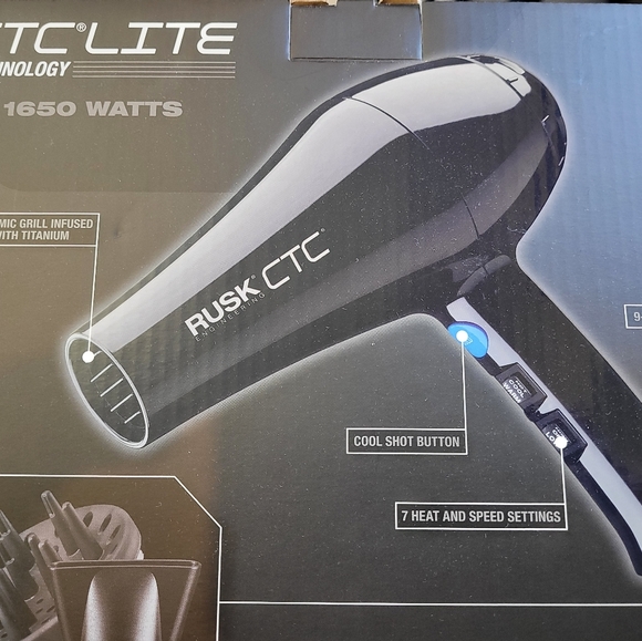 RUSK CTC LITE Pro Hair Dryer - Picture 3 of 5